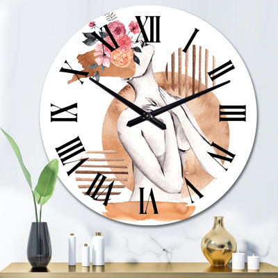 Horloge murale surdimensionnée