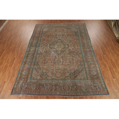 Traditional Wool Area Rug 9x13