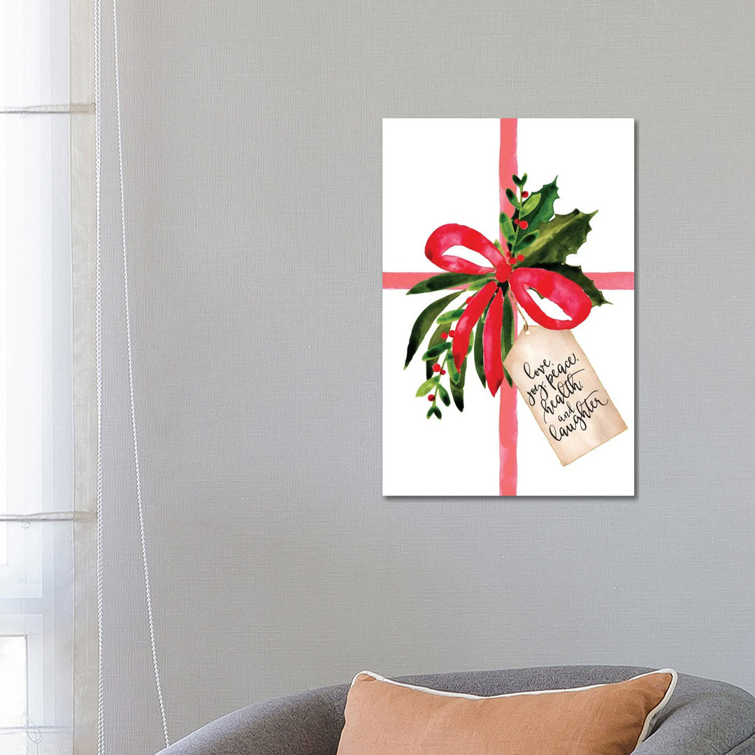 Best Wishes Gift von Blursbyai - Galerie-verpackte Leinwand Giclée