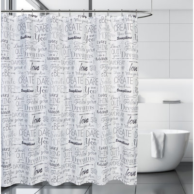Rideau de douche simple Agrima