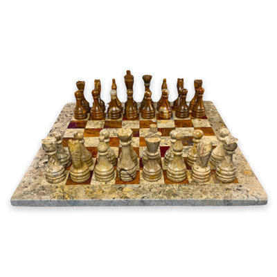 Premium Marble Chess Set by Marble Cultures