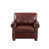 Burgundy PU Leather selected
