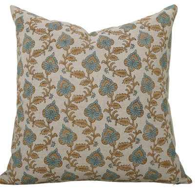  Housse de coussin d'intérieur / extérieur Floral Linen