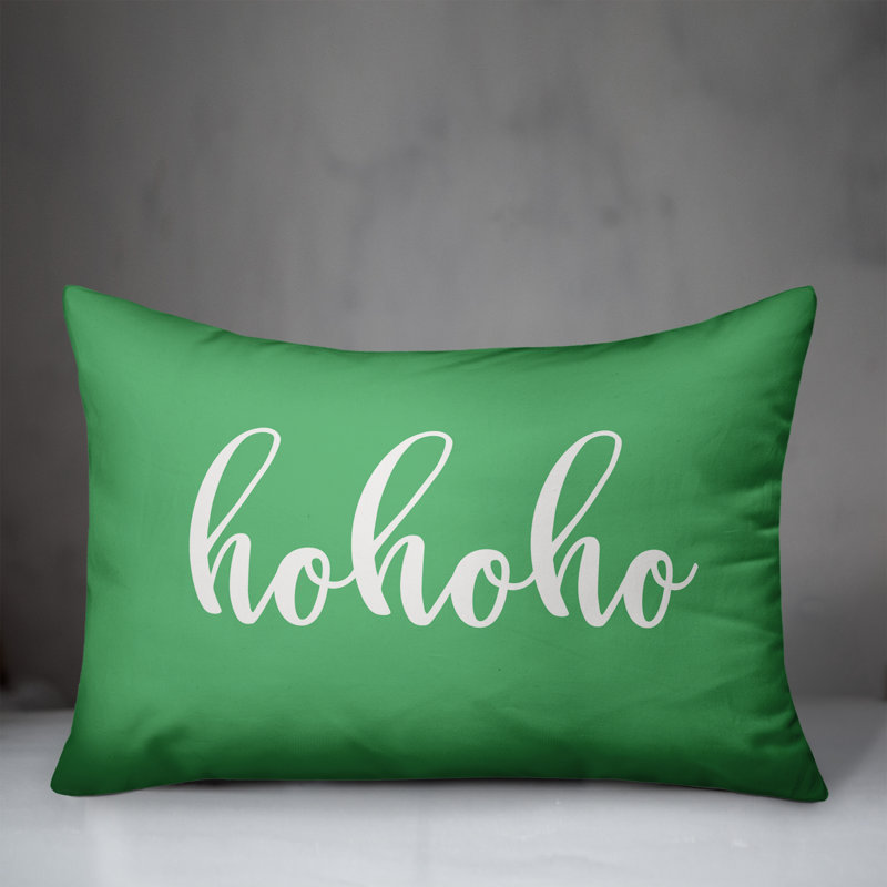 Reversible Throw Pillow, Light Green