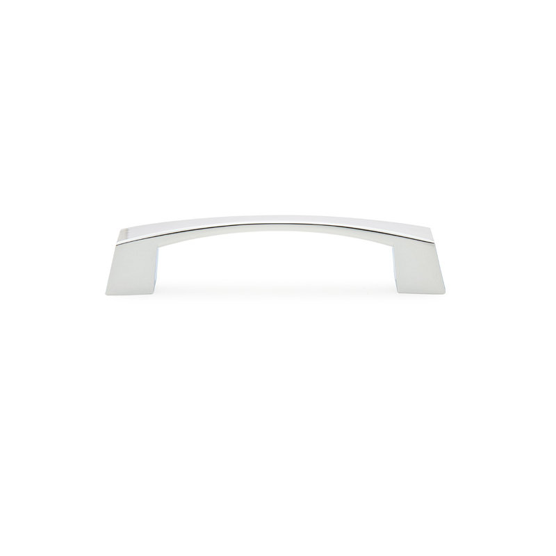 Poignée arche Sweep, 4", Chrome poli