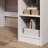  2 Drawer Desk - White