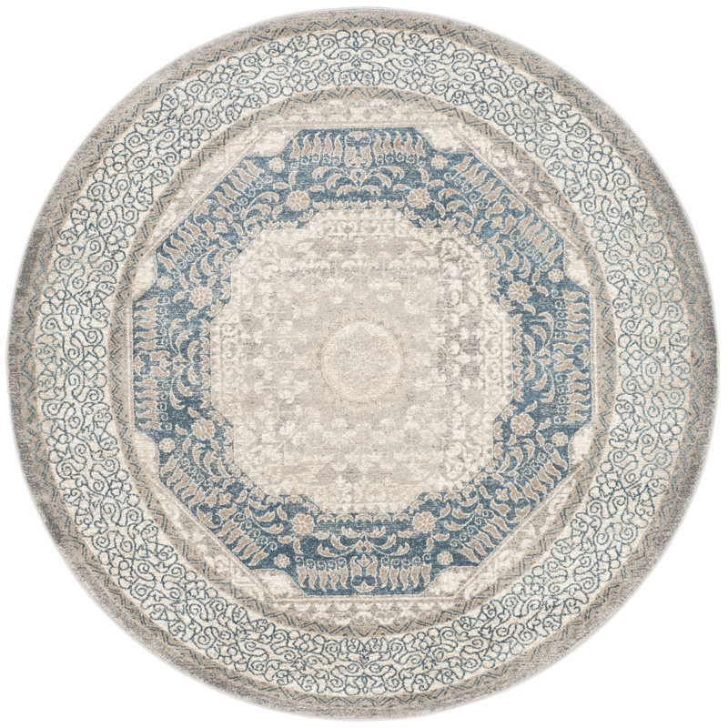 Tapis performance oriental Sofia Weigle, Rond 5 pi 1 po