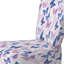 Chaise d'appoint pour fille, recouverte de velours, motif d'insectes - Papillon bleu brume-1930762370