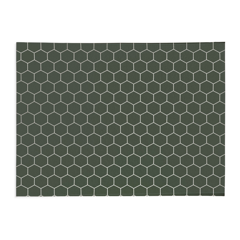 Comb Non-Slip Outdoor Rug, Rectangle 2' x 3'