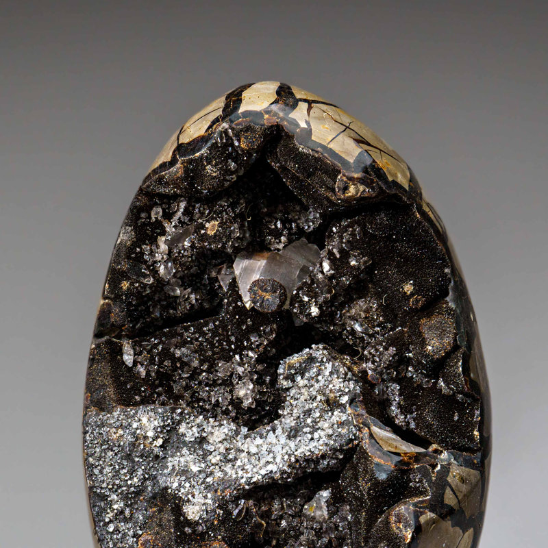 Septarian Druzy Geode Freeform From Madagascar (17.5 Lbs)