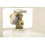 Flame King 20LB Empty Steel Floor Buffer Propane Tank Cylinder with Vapour Valve & Level Gauge
