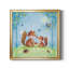Woodland Family Fox - cadre photo, impression sur toile-1835345578-1835345618