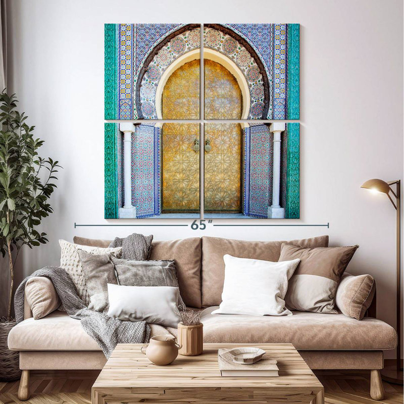 Opulent Ornate Door, 45" H x 45" W