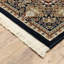Tapis oriental bleu marine / multicolore-1782590801