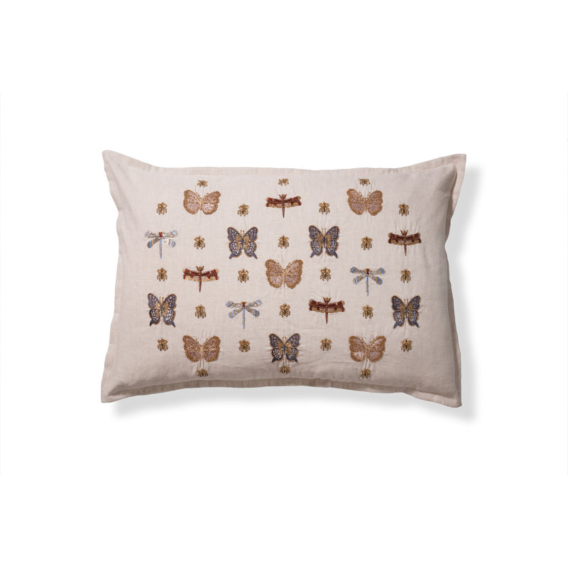 Linen Lumbar Pillow Cover & Insert
