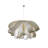 Agatha Suspension Lamp - Small - E26 Base - Ivory White Finish-13781605-13781609-13781616