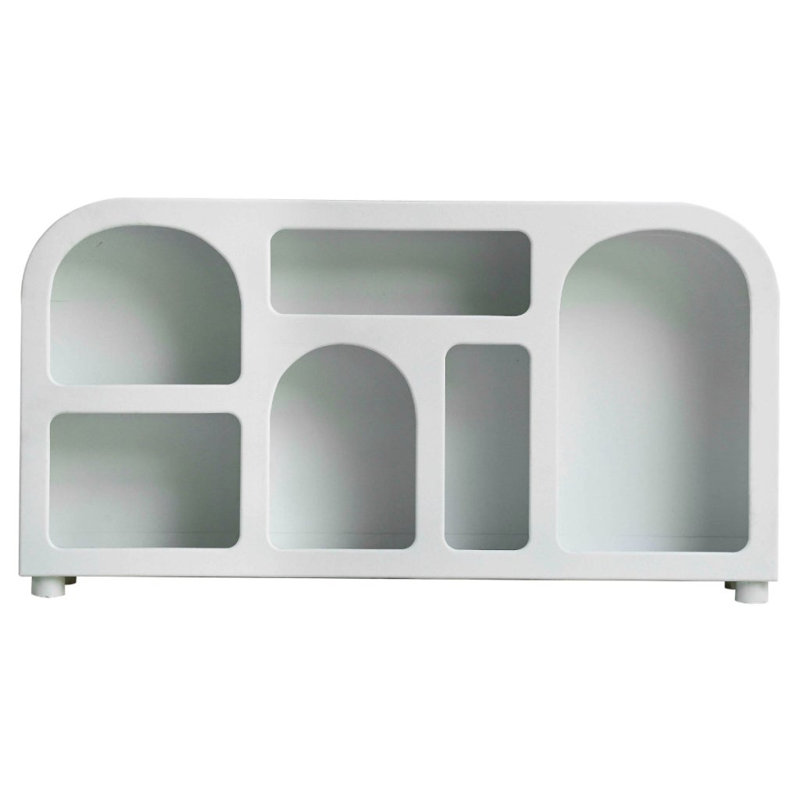 Abode Wooden White Console Table