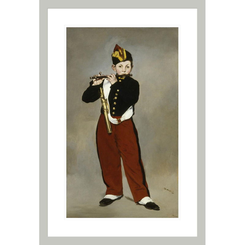 «The Fifer» par estampe numérique encadrée, 29,5 po H x 20 po L