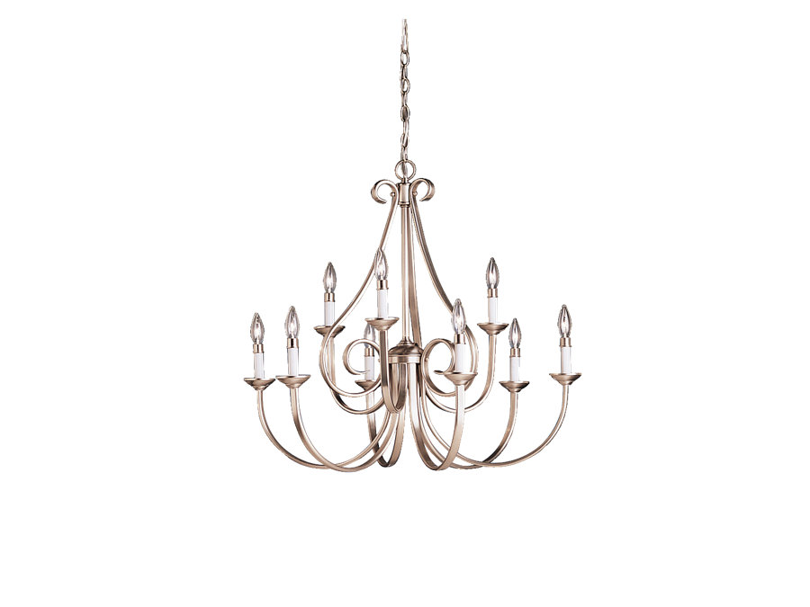 Dover 9 - Light Dimmable Tiered Chandelier Kichler Lighting
