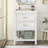 Ariete 24 " W Freestanding Standard 1 Single Vanity Bathroom Vanity With Resin Top