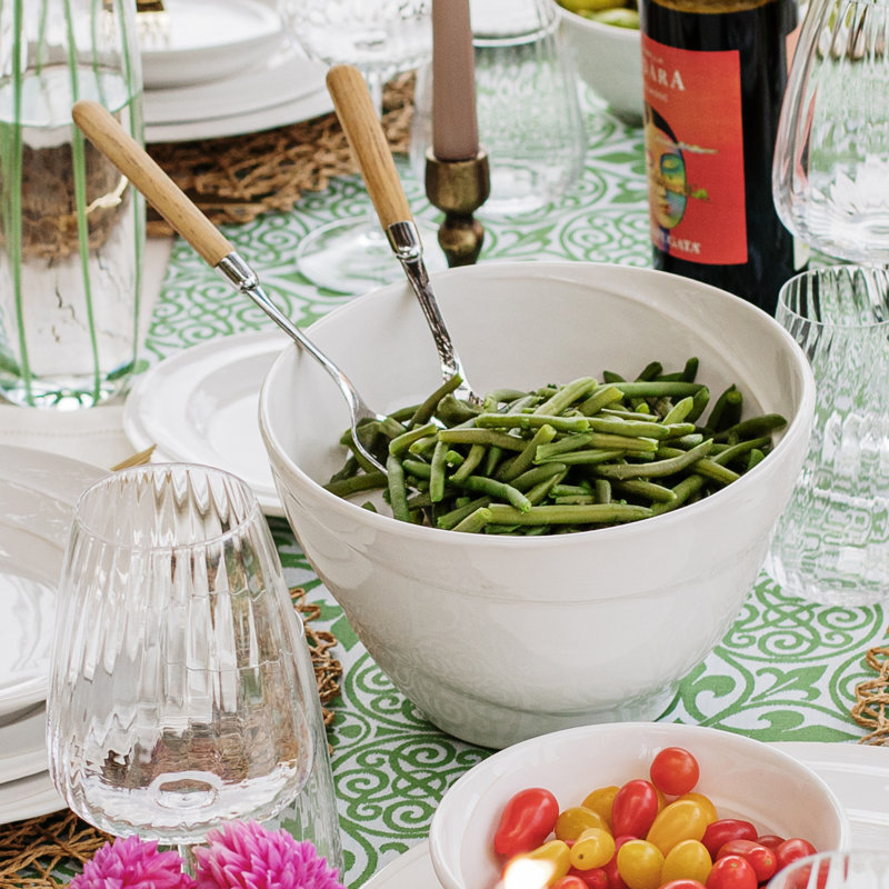 Luna Stoneware Serving Bowl, 9"