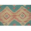 Blue Kilim Flat Weave Area Rug 6x10