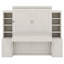 Lit escamotable tout-en-un avec bureau, armoires de rangement et tablettes-129234144