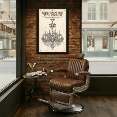 Lustre en cristal Fashion Gothic Revival Arms