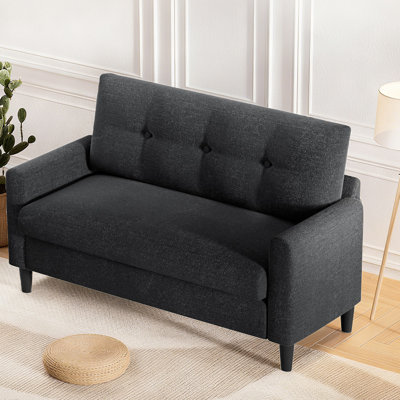 Embrace Supreme Relaxation: 50" Loveseat With Plush Cushioning