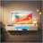 Wall Mounted Floating 65" TV Stand with 16 Color LEDs-1597371958