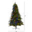 Lighted Artificial Christmas Tree-908320127