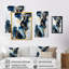 «Abstract Geode Marble Blue I», art mural abstrait en marbre-86806585-86806586-119183502