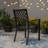 Alyah 8 - Person Patio Dining Set with Extendable Rectangular Table