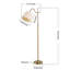 Lampe sur pied arquée 62,2 po Maraia-88622728