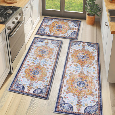 Machine Washable Non-Slip Kitchen Mat