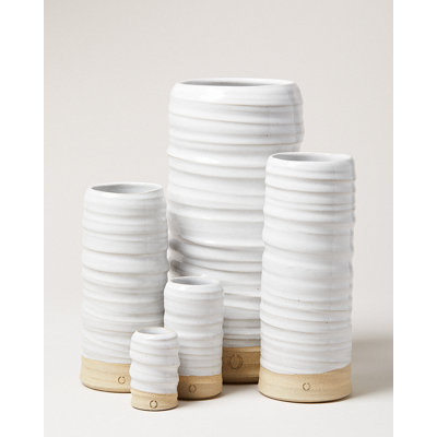 Trunk Stoneware Table Vase