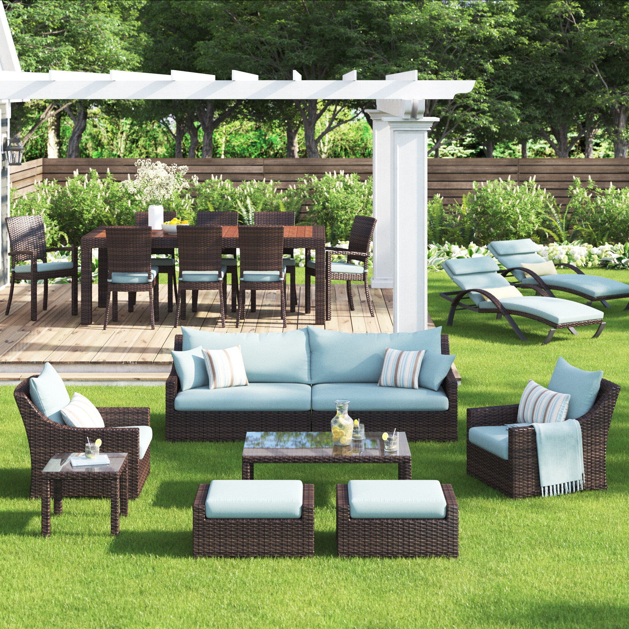 Three posts northridge patio sale furniture