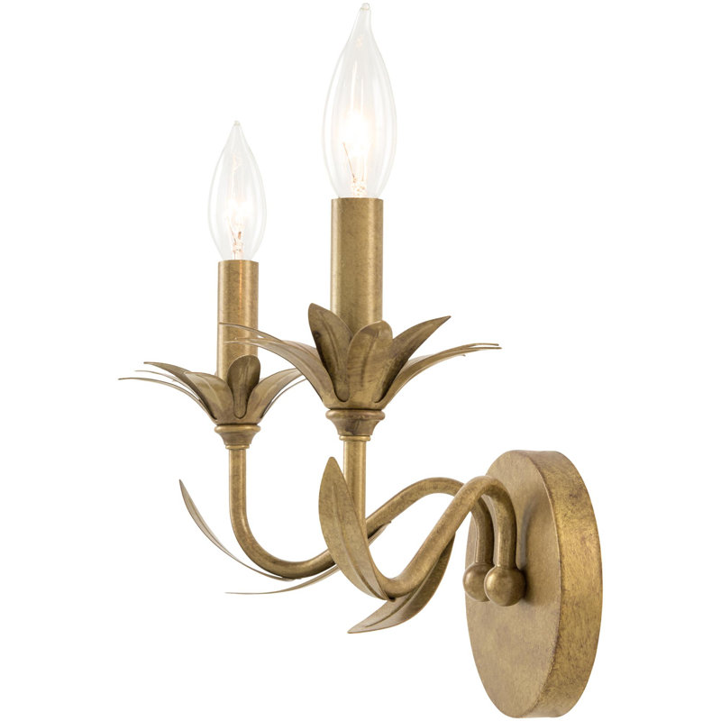 Abbate Wall Sconce, 1 Light, Gold