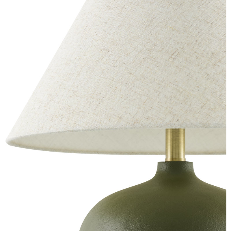 Burlison Makurdi Table Lamps, Green, Wheat