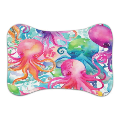 Tapis aquarelle 1 pièce Watercolor Wildlife
