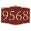 Plaque d’adresse murale sur 1 ligne serif-55325705-55325704