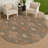 Machine Washable Indoor/Outdoor Chantille ACN2566 Damask Rug-433077156-433077166