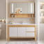 Armoire de salle de bain simple de style nordique