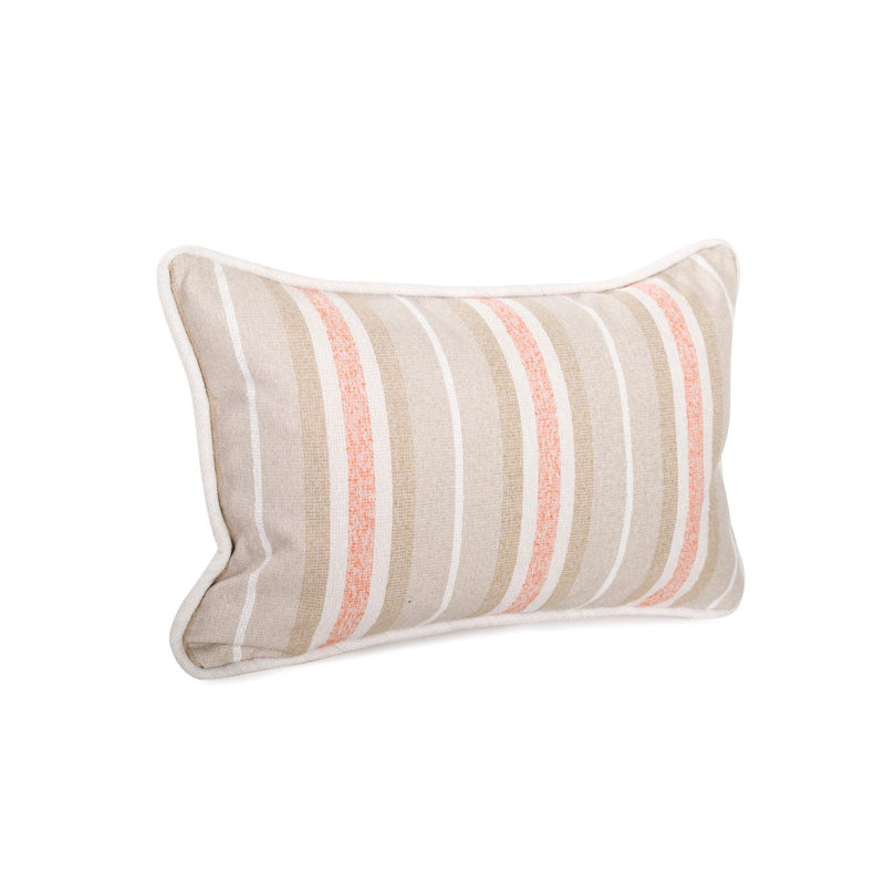 Coussin intérieur / extérieur Dune, H 14 po x l 22 po, Rectangulaire, Terra