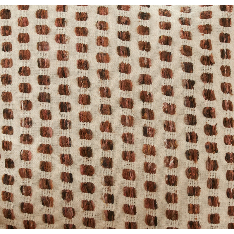 Earthy Woven Cotton Table Runner with Fringe
