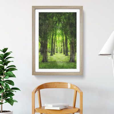 Green Forest Vol.2 - Framed Print
