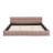 Chenille Fabric Platform Bed-1345894196