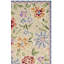 Tapis floral en laine crocheté à la main Papillon-529210412