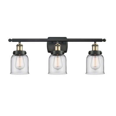 Ballston Urban Bell - 3 Light 26" Bath Vanity Light