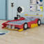 Lit plateforme avec roulettes Race-108813587